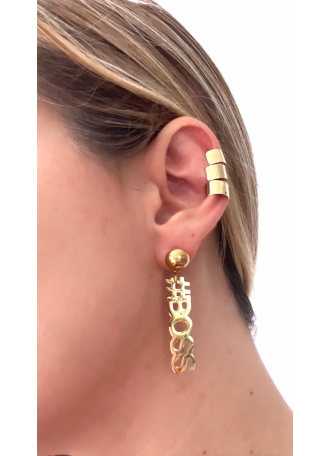 Brincos Girl Boss Gold