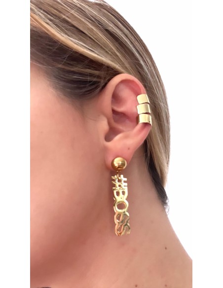 Brincos Girl Boss Gold