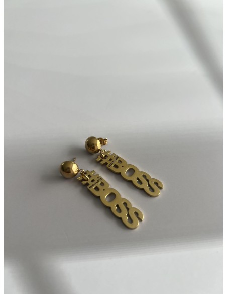 Brincos Girl Boss Gold