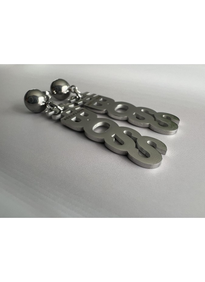 Brincos Girl Boss Silver