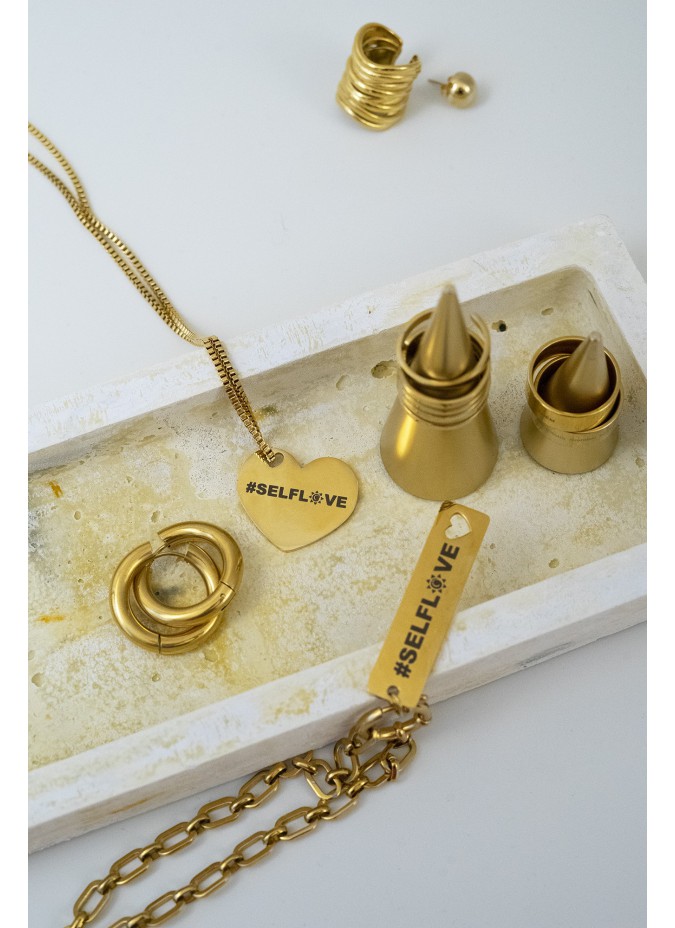 Colar placa selflove