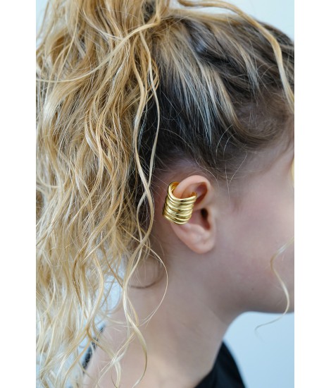Earring cuff gold