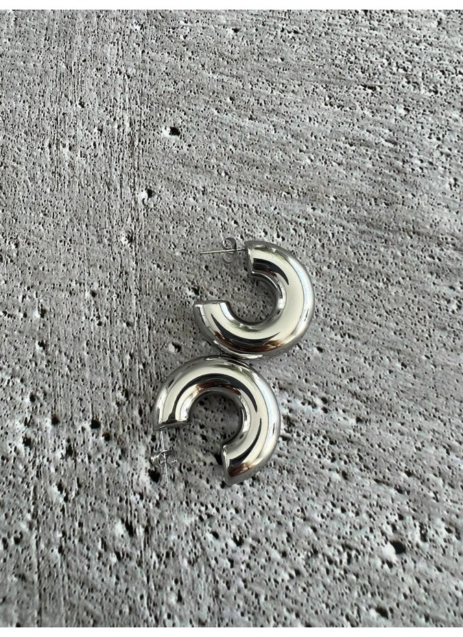 Argolas Silver Nina