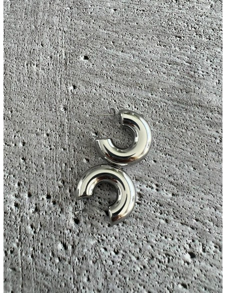 Argolas Silver Nina